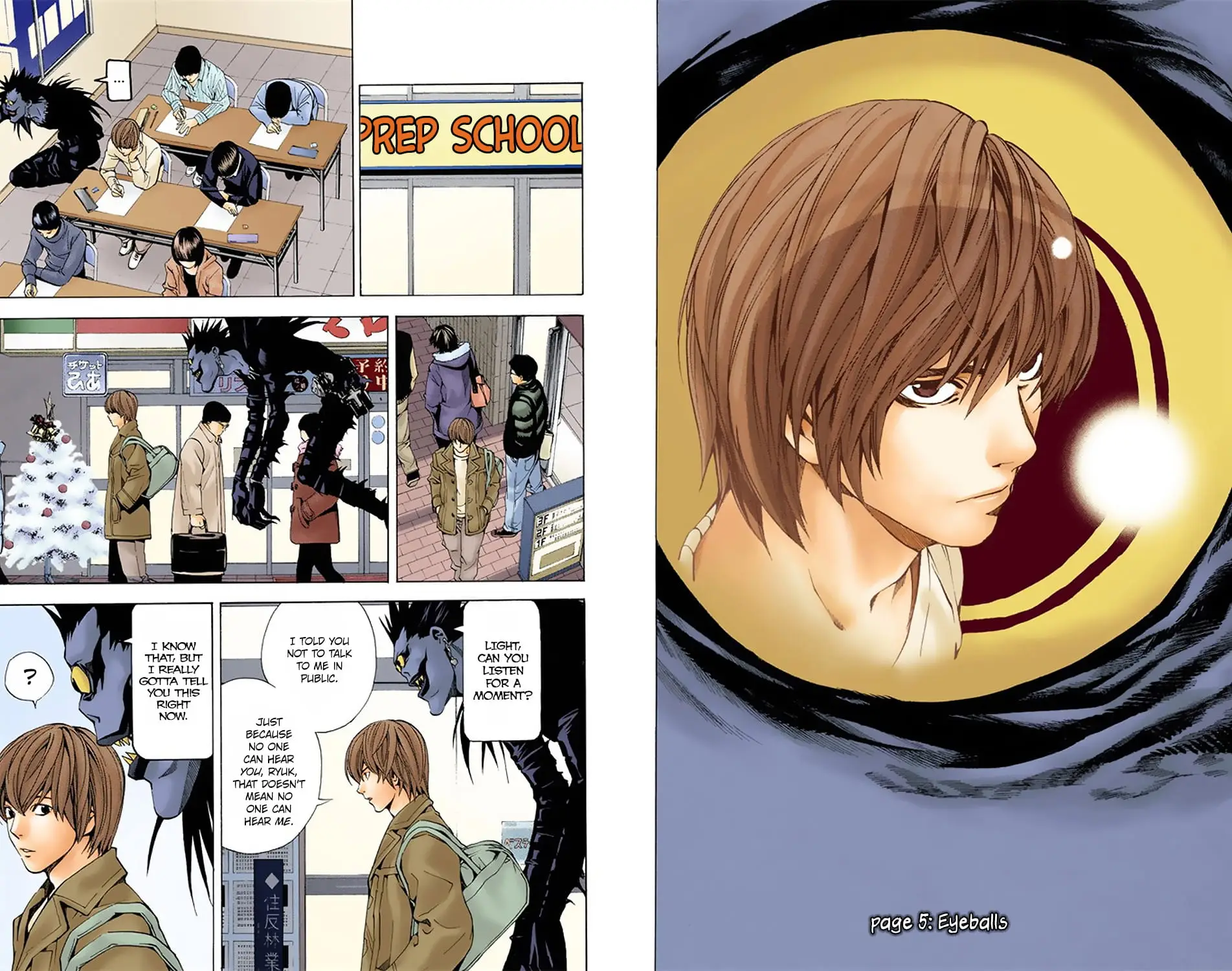 Read Death Note (Official Colored) ENGLISH Manga Online