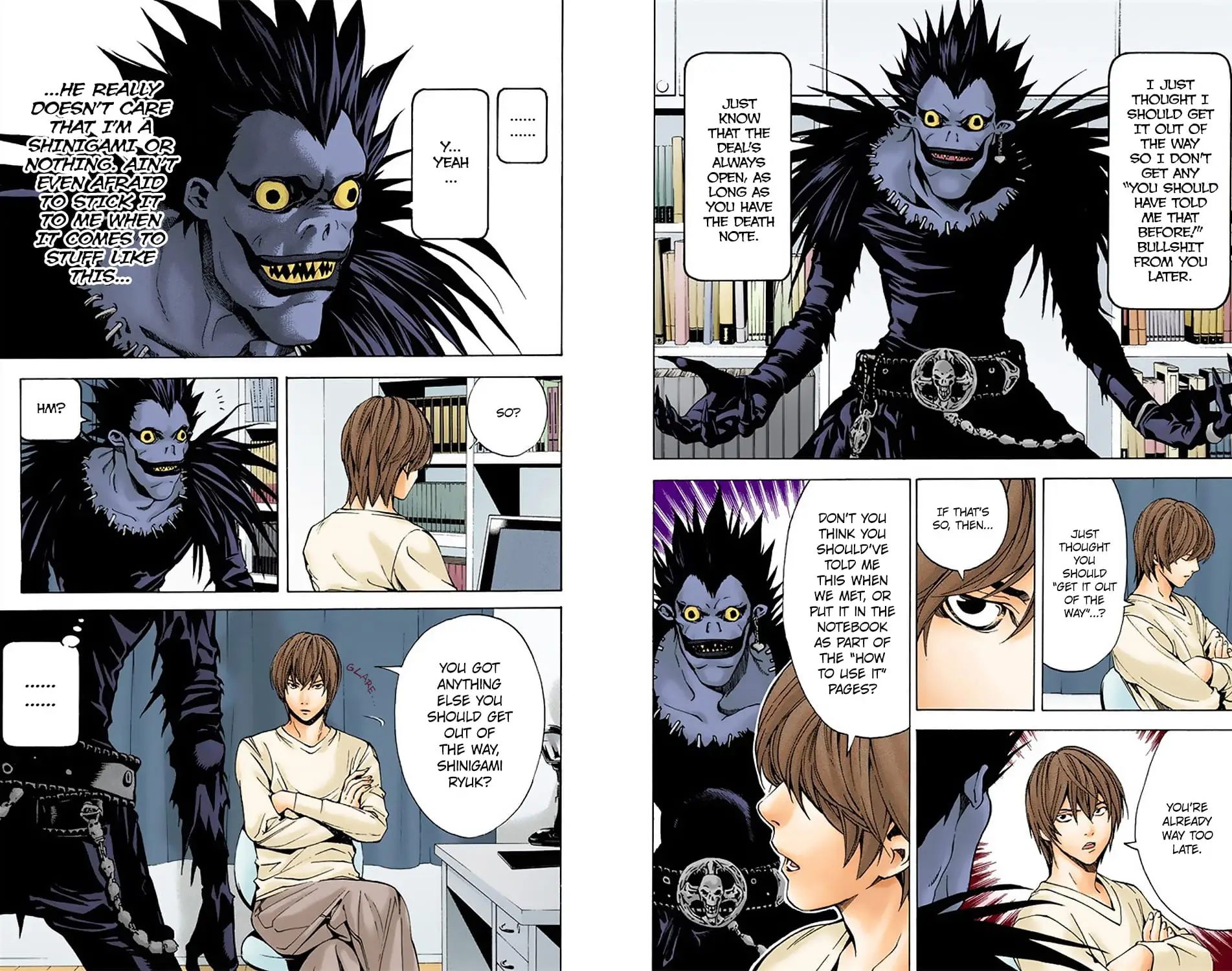 Read Death Note (Official Colored) ENGLISH Manga Online