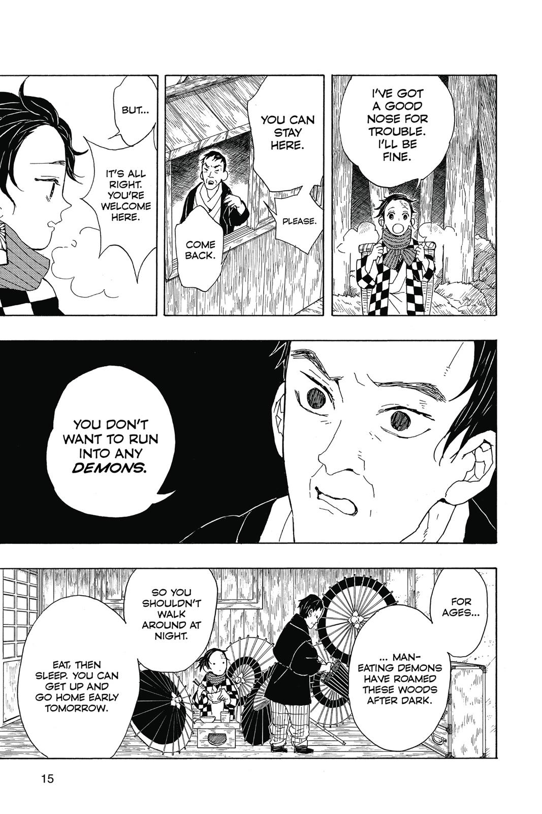 Read Demon Slayer Kimetsu no Yaiba ENGLISH Manga Online