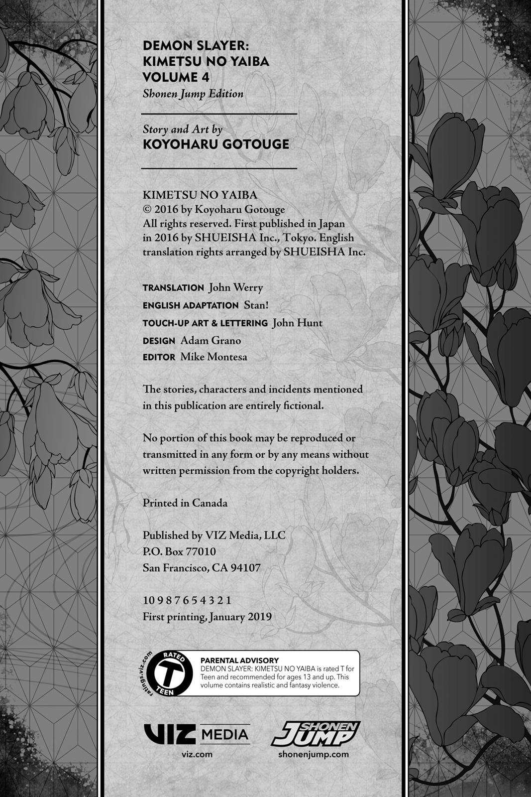 Read Demon Slayer Kimetsu no Yaiba ENGLISH Manga Online