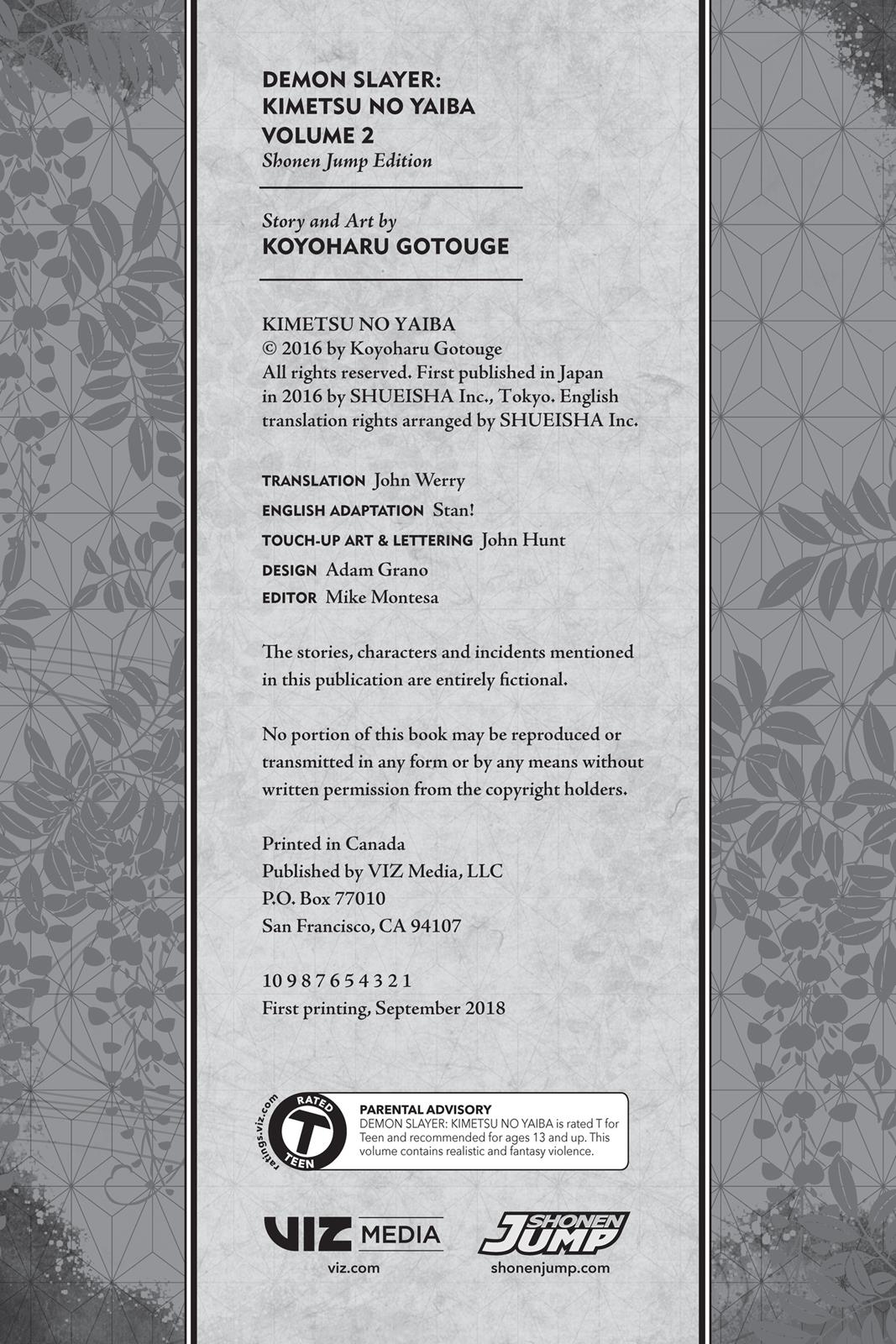 Read Demon Slayer Kimetsu no Yaiba ENGLISH Manga Online