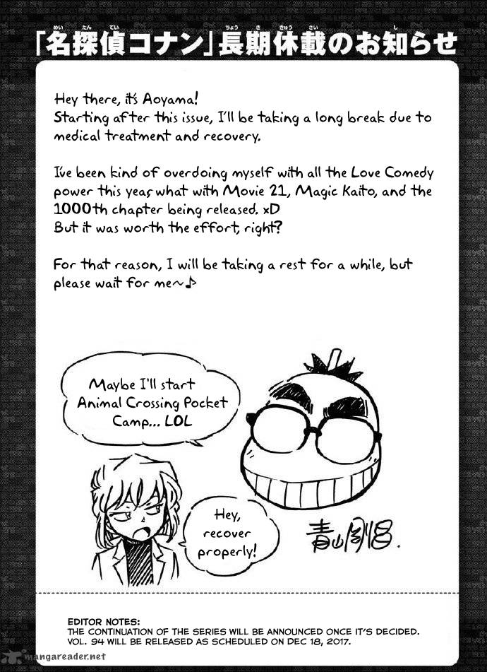 Read Detective Conan ENGLISH Manga Online