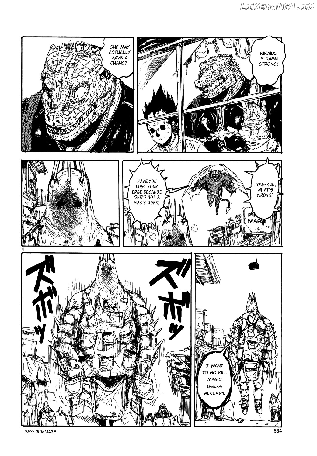 Read Dorohedoro - Manga ENGLISH Manga Online