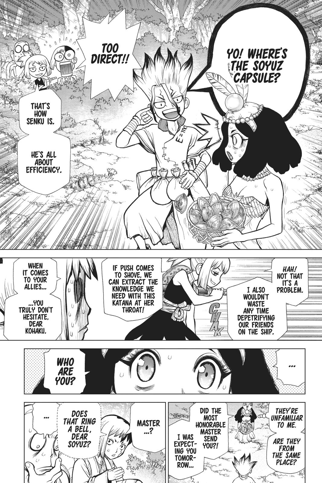 Read Dr. STONE ENGLISH Manga Online