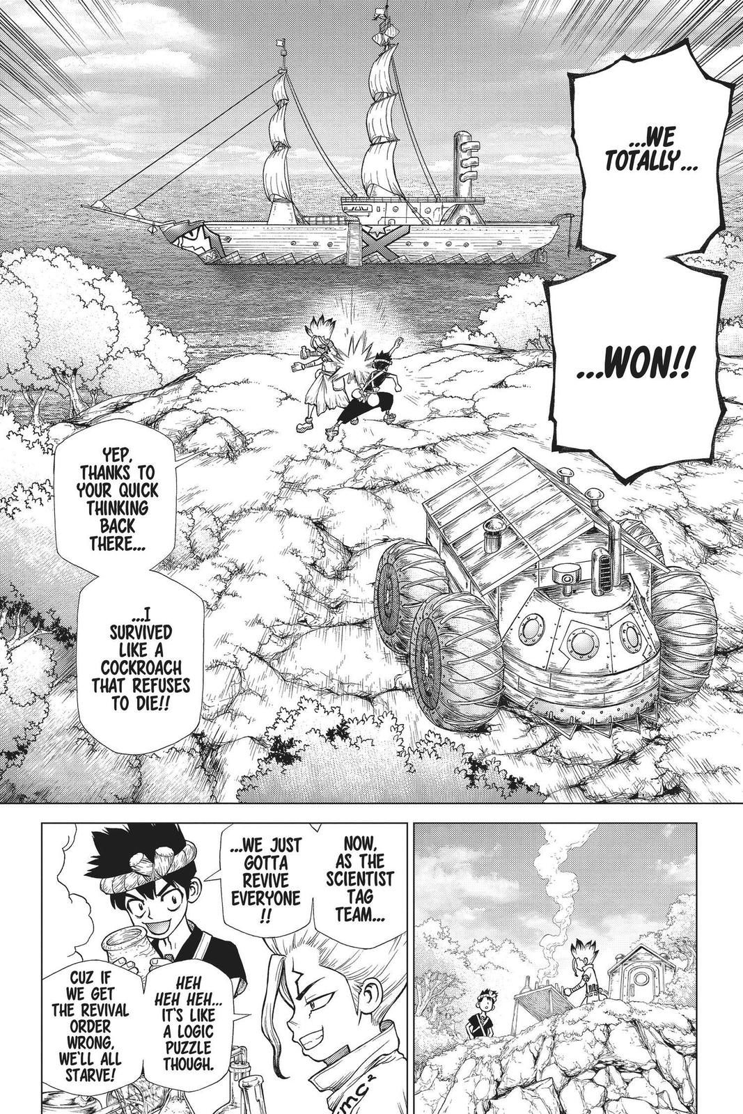 Read Dr. STONE ENGLISH Manga Online