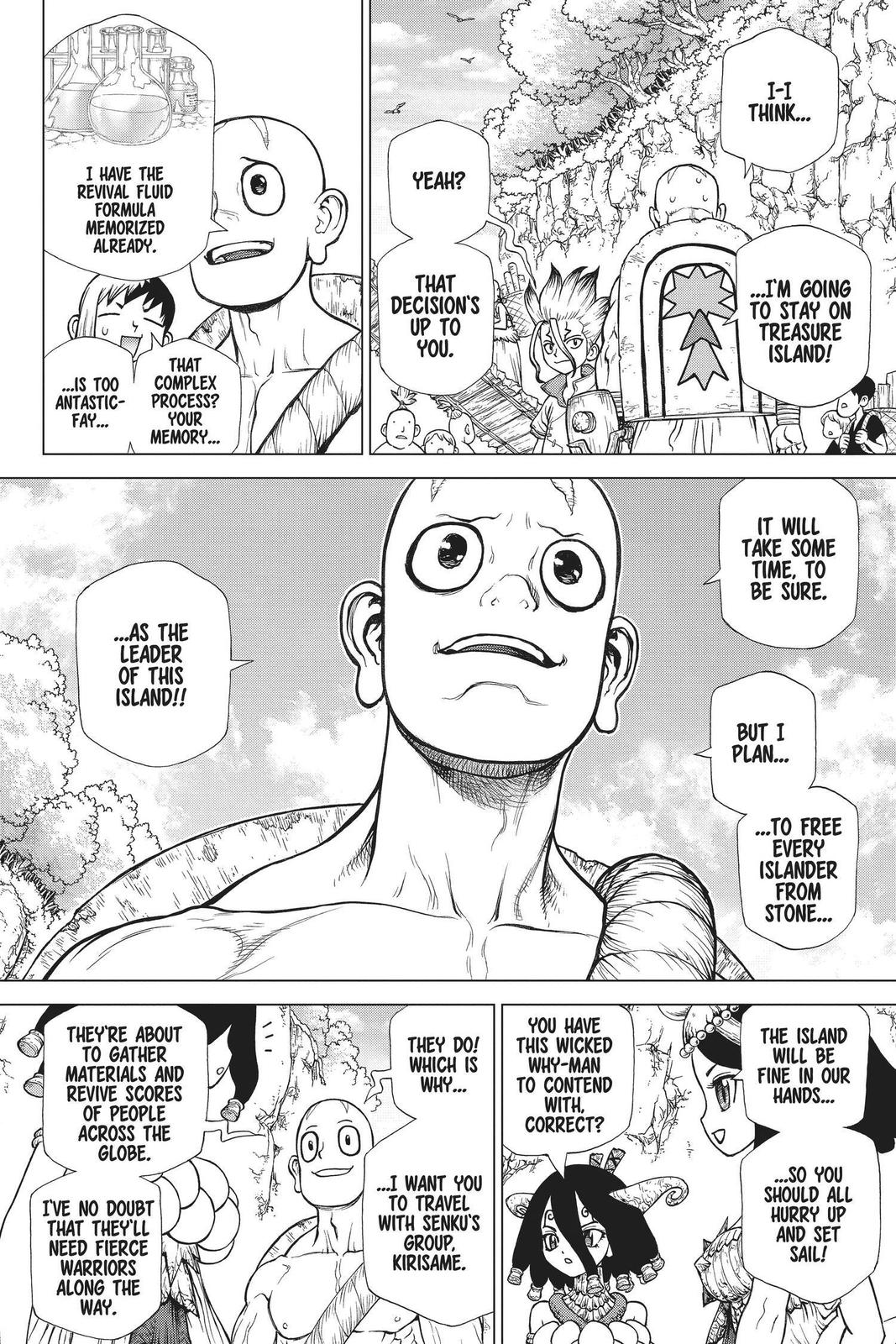 Read Dr. STONE ENGLISH Manga Online