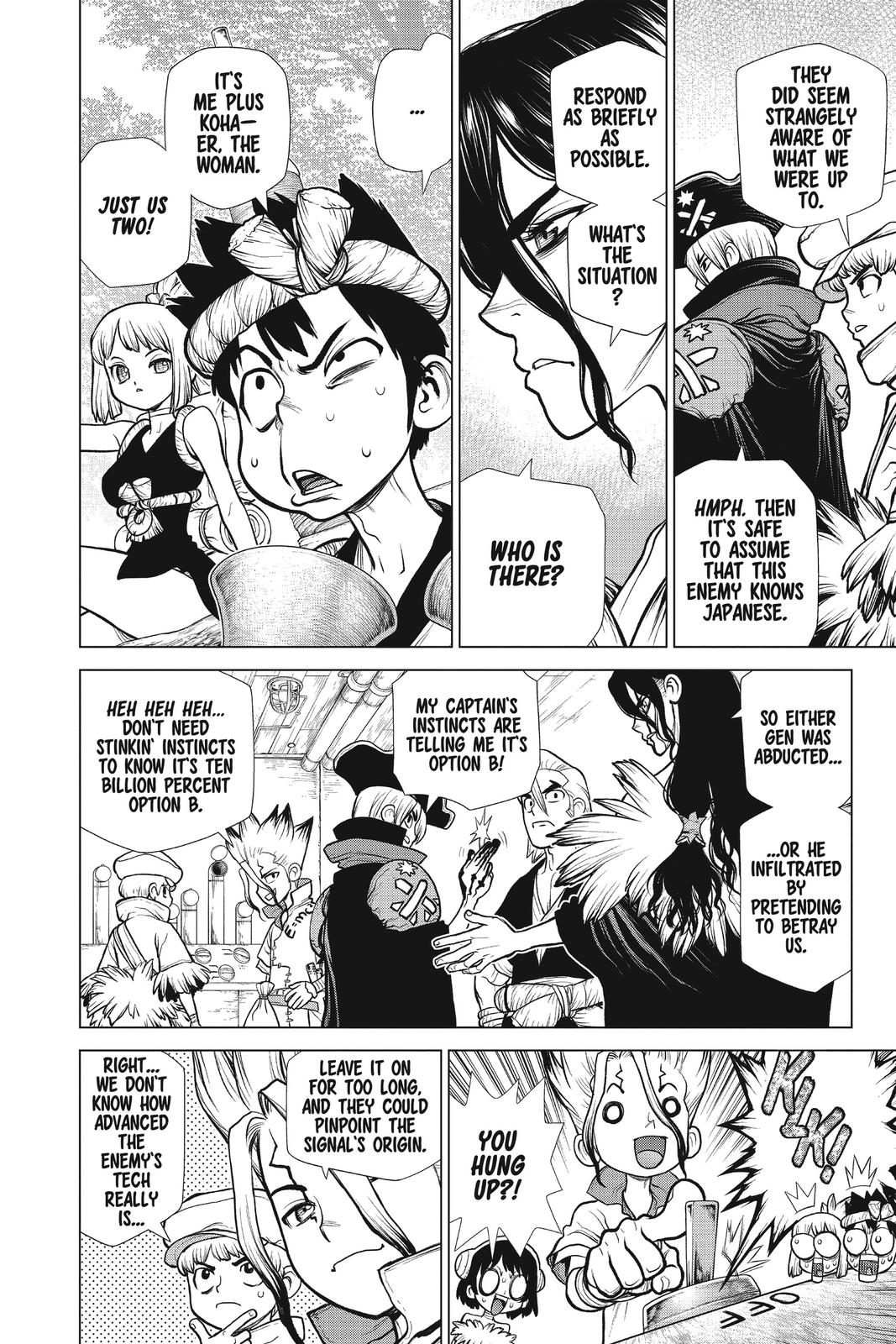 Read Dr. STONE ENGLISH Manga Online