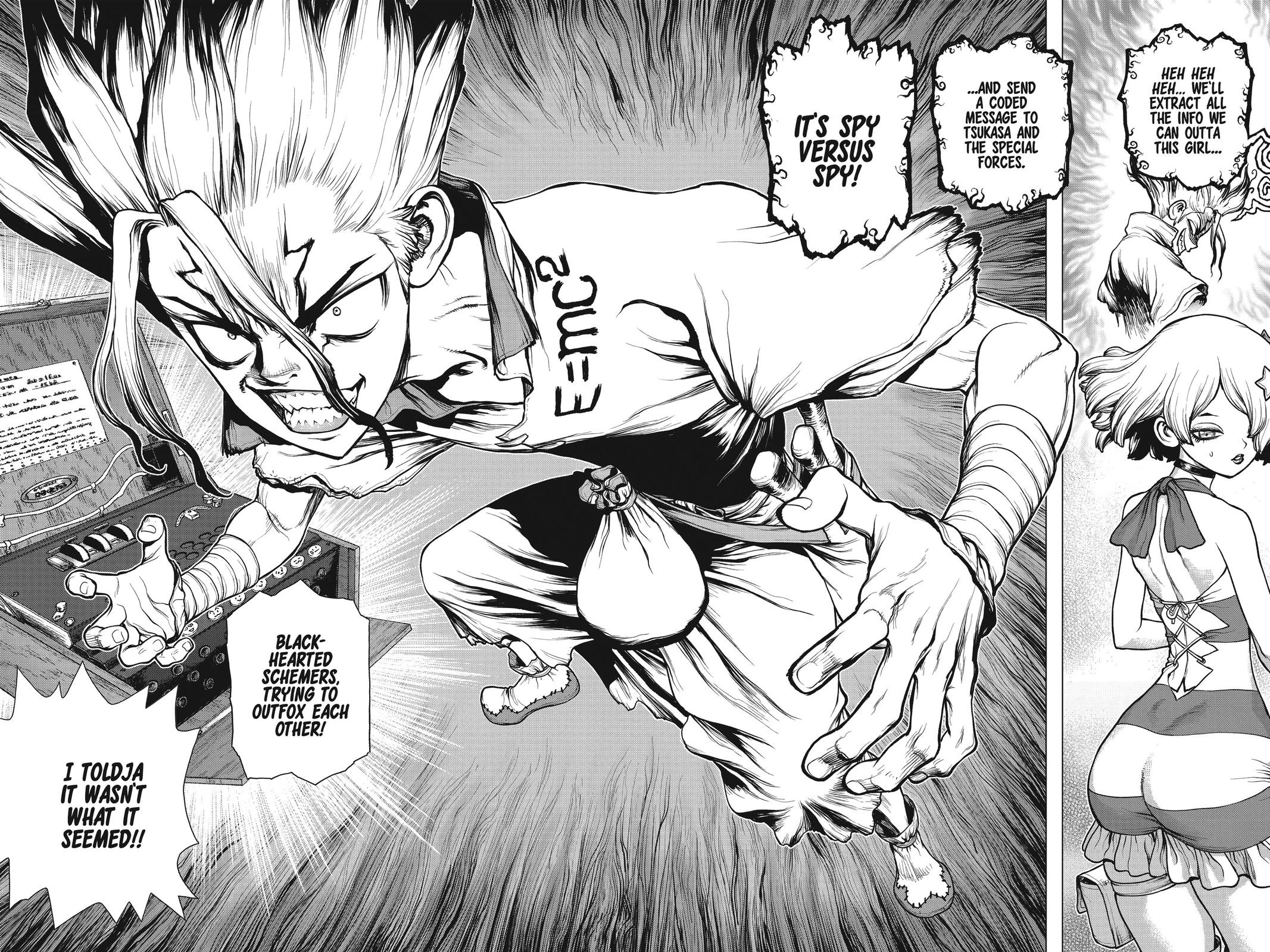 Read Dr. STONE ENGLISH Manga Online