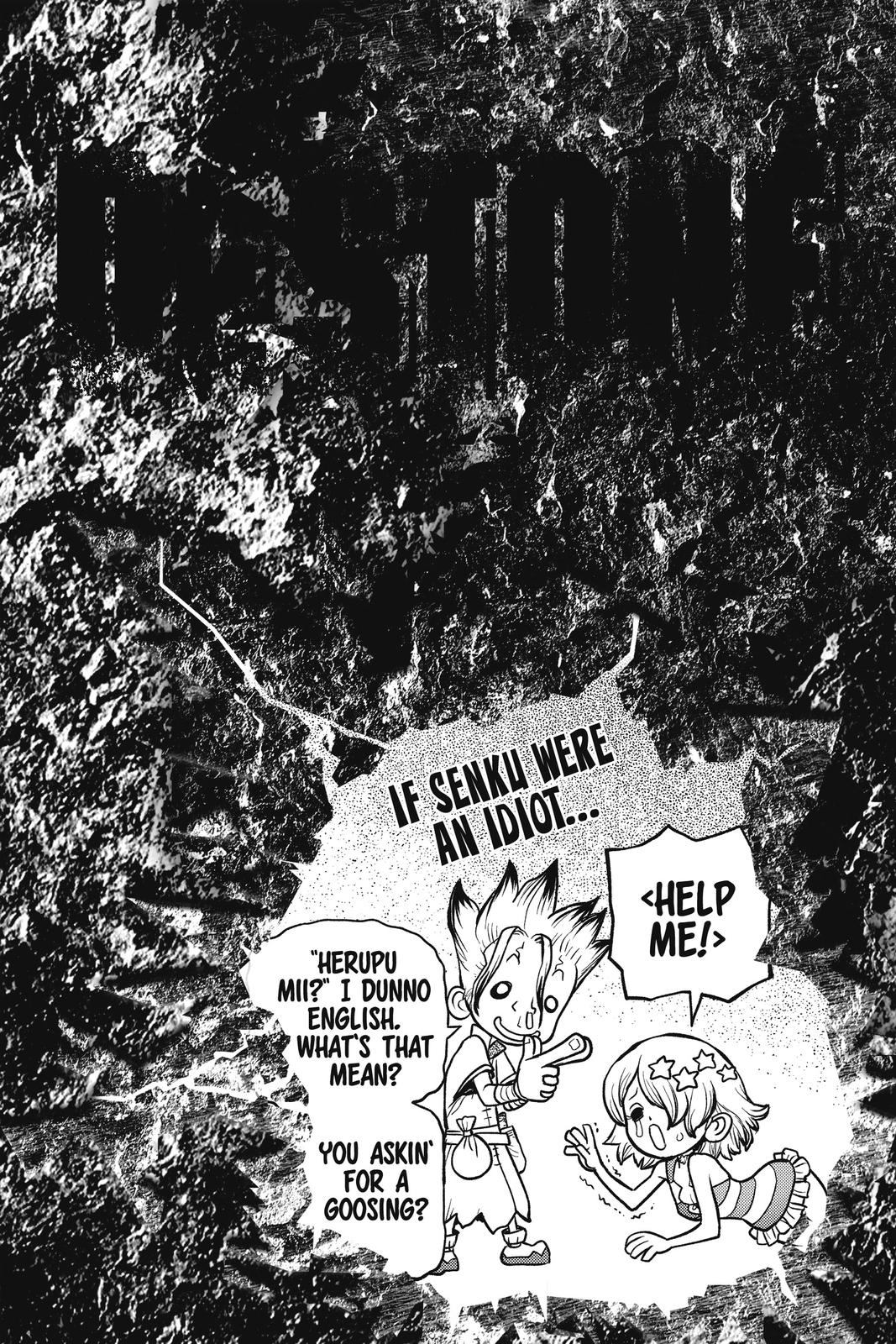 Read Dr. STONE ENGLISH Manga Online