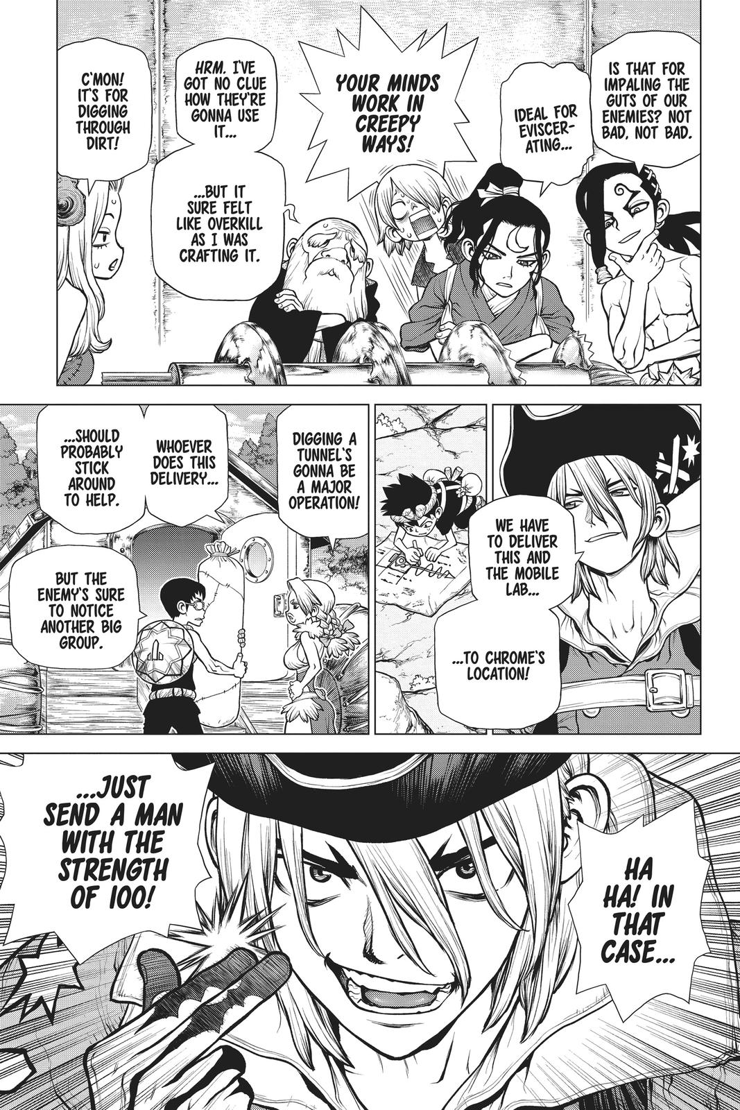 Read Dr. STONE ENGLISH Manga Online