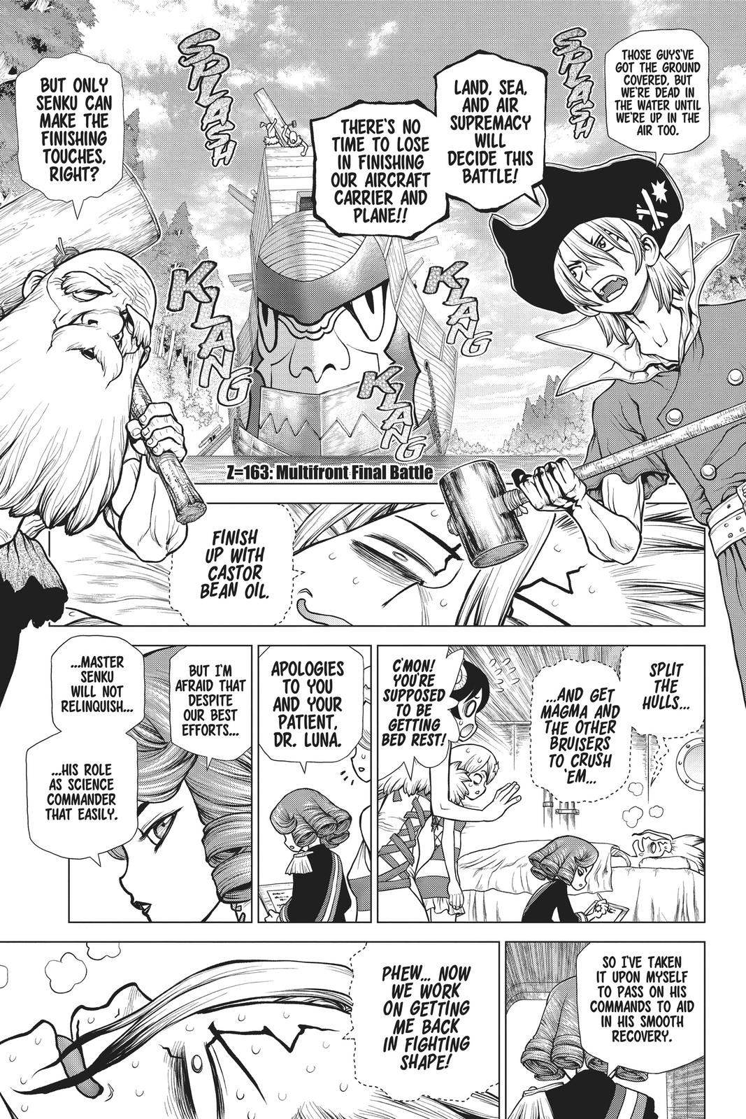 Read Dr. STONE ENGLISH Manga Online