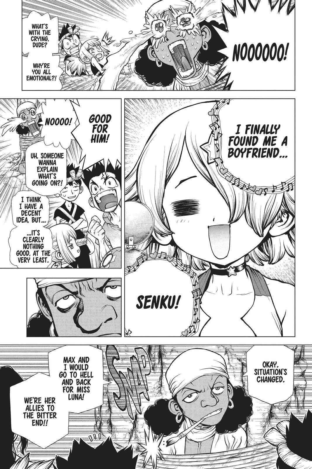 Read Dr. STONE ENGLISH Manga Online