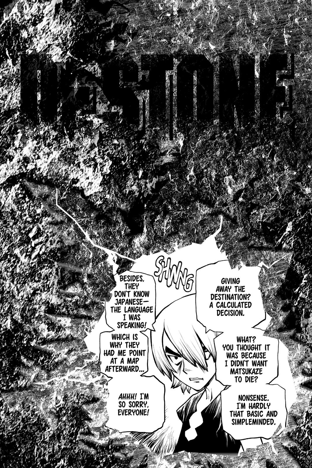 Read Dr. STONE ENGLISH Manga Online