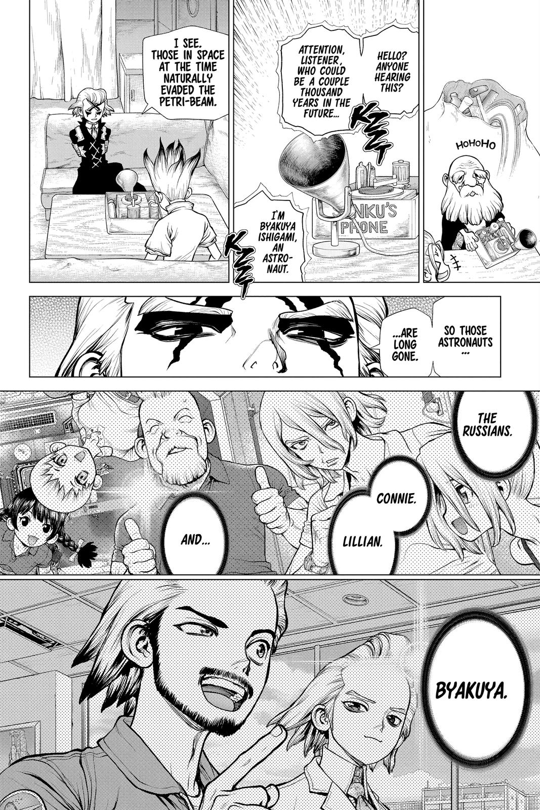 Read Dr. STONE ENGLISH Manga Online