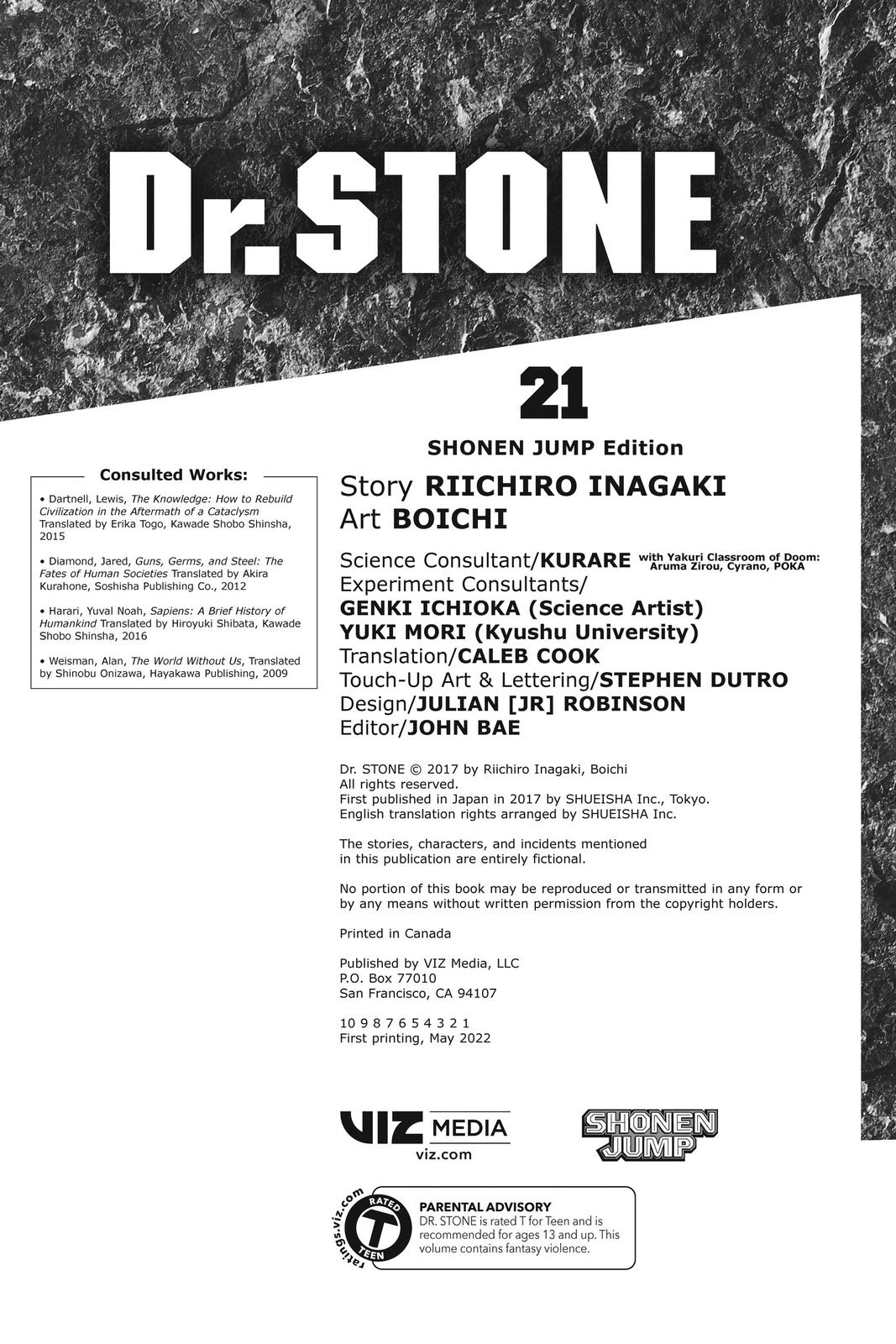 Read Dr. STONE ENGLISH Manga Online