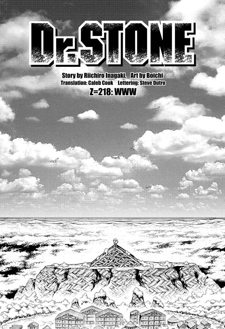 Read Dr. STONE ENGLISH Manga Online