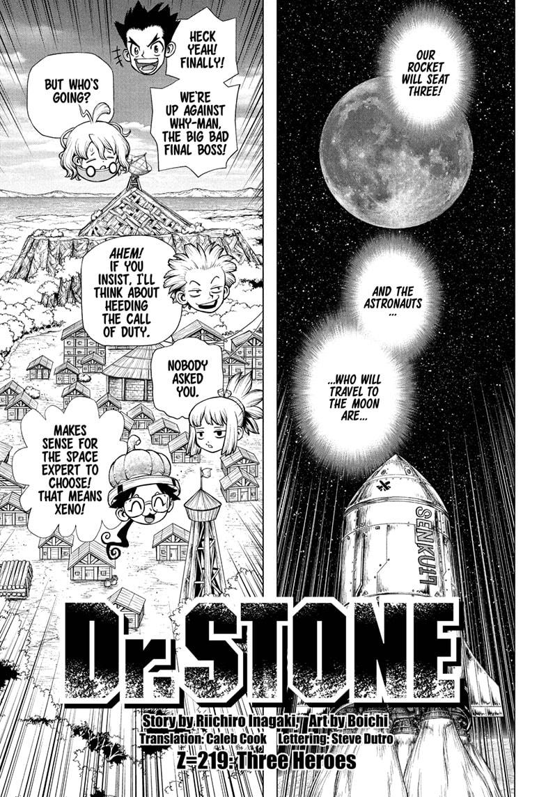 Read Dr. STONE ENGLISH Manga Online