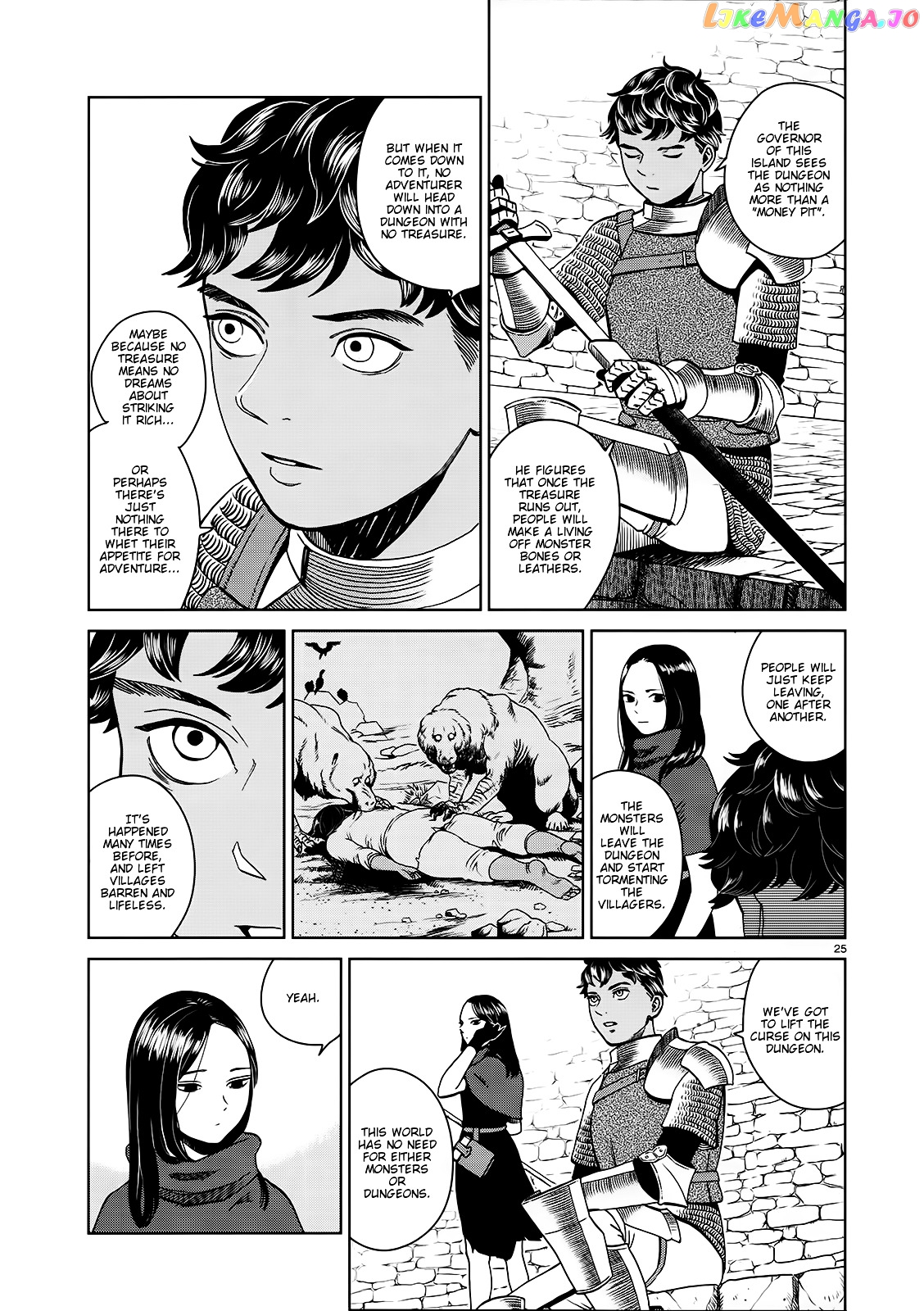 Read Dungeon Meshi ENGLISH Manga Online