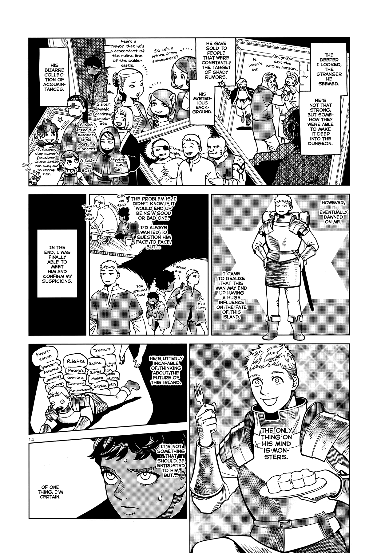 Read Dungeon Meshi ENGLISH Manga Online