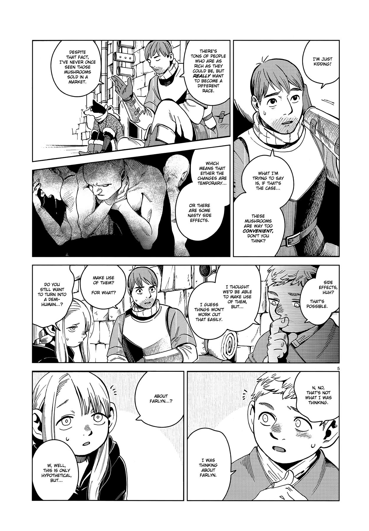 Read Dungeon Meshi ENGLISH Manga Online