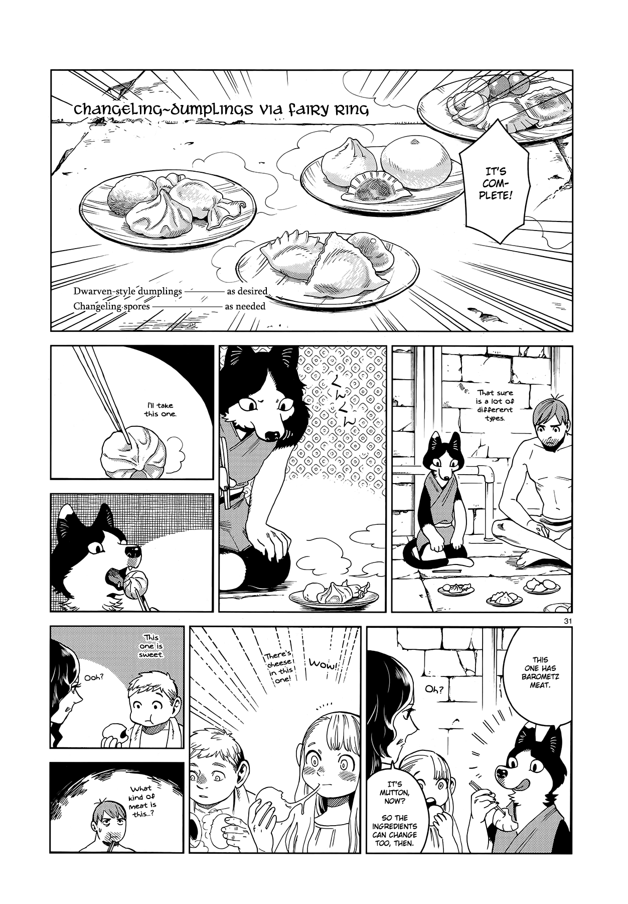 Read Dungeon Meshi ENGLISH Manga Online