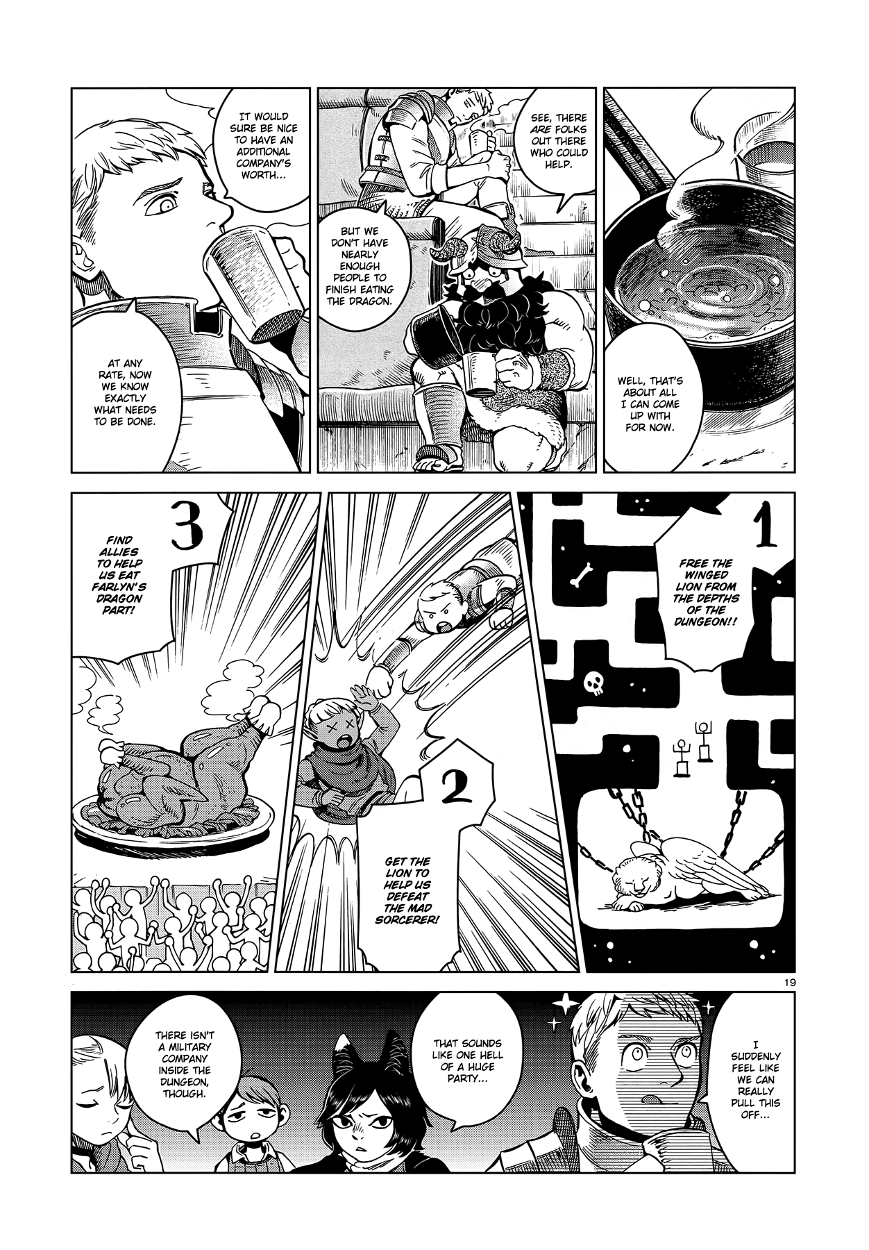 Read Dungeon Meshi ENGLISH Manga Online