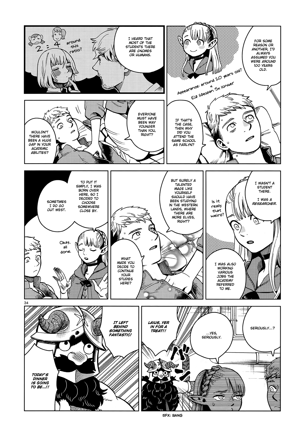 Read Dungeon Meshi ENGLISH Manga Online