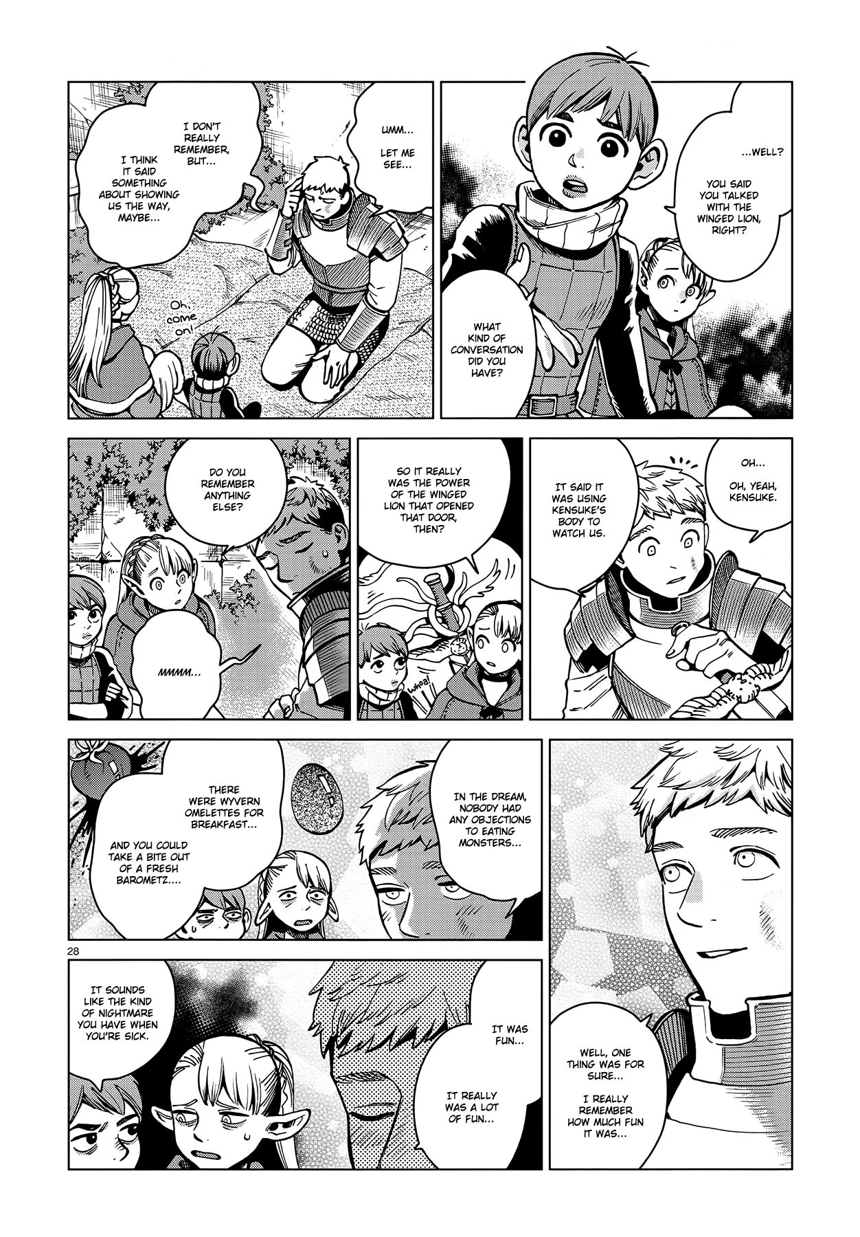 Read Dungeon Meshi ENGLISH Manga Online