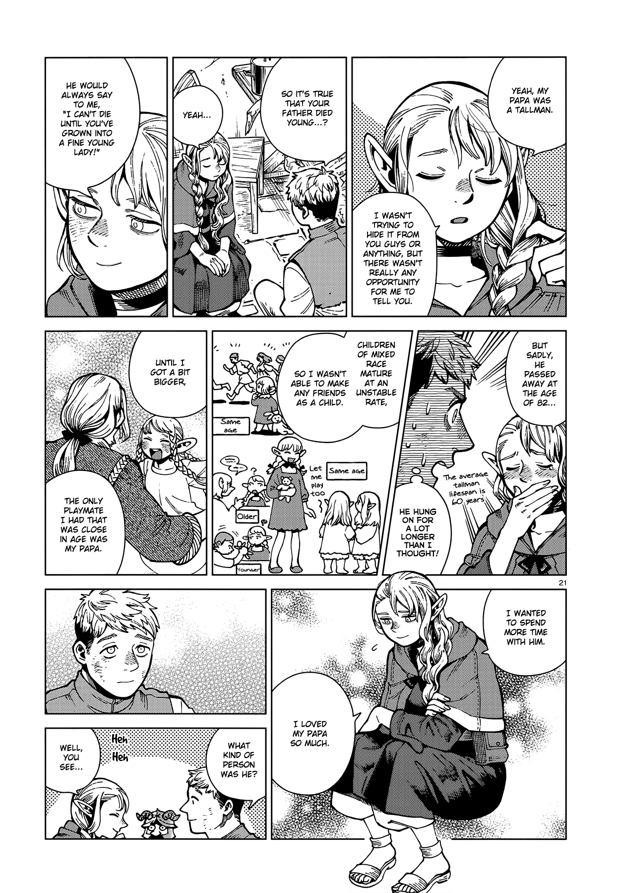 Read Dungeon Meshi ENGLISH Manga Online