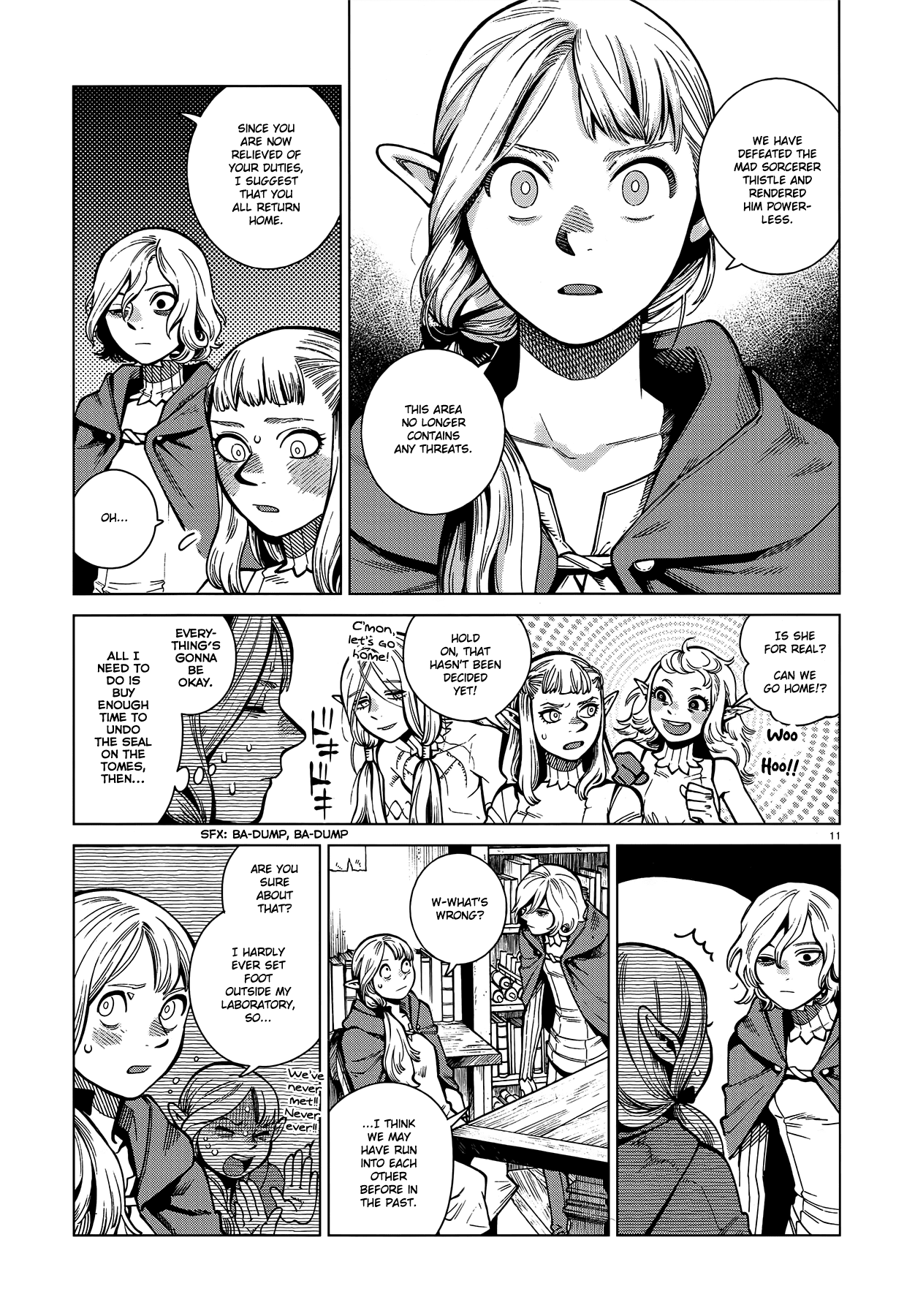 Read Dungeon Meshi ENGLISH Manga Online