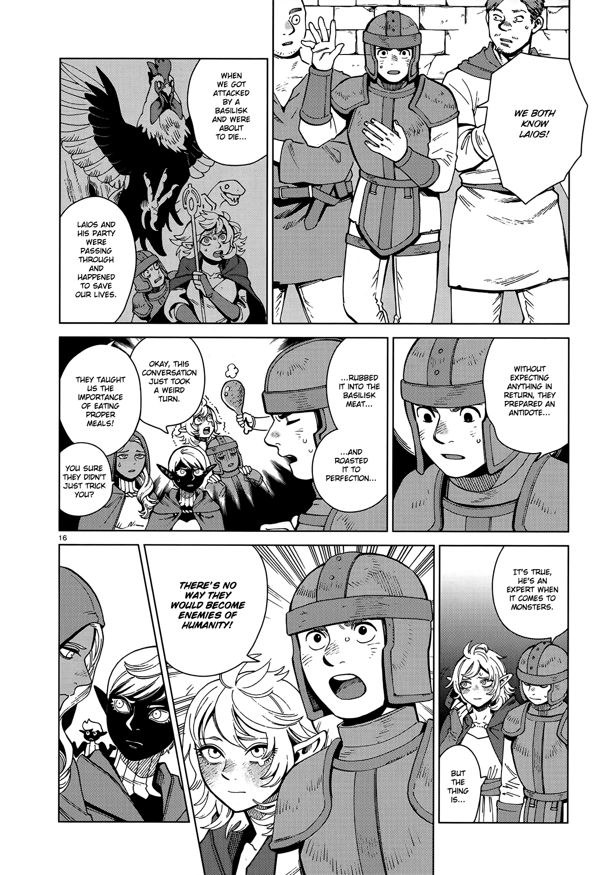 Read Dungeon Meshi ENGLISH Manga Online