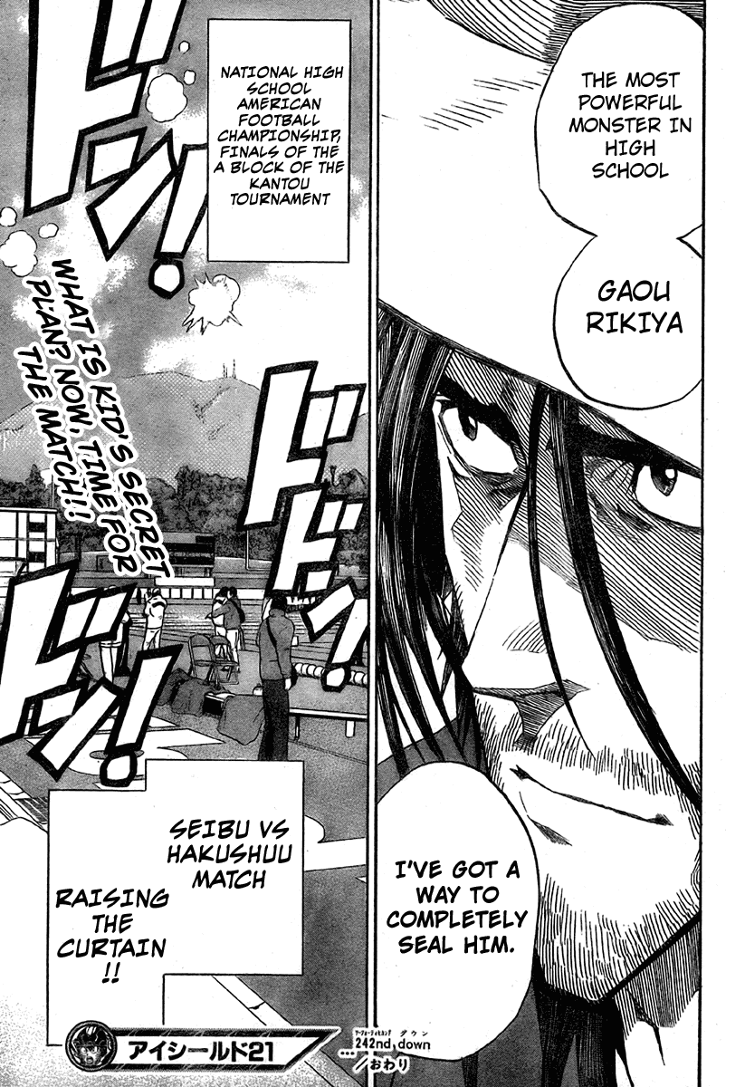 Read Eyeshield 21 ENGLISH Manga Online