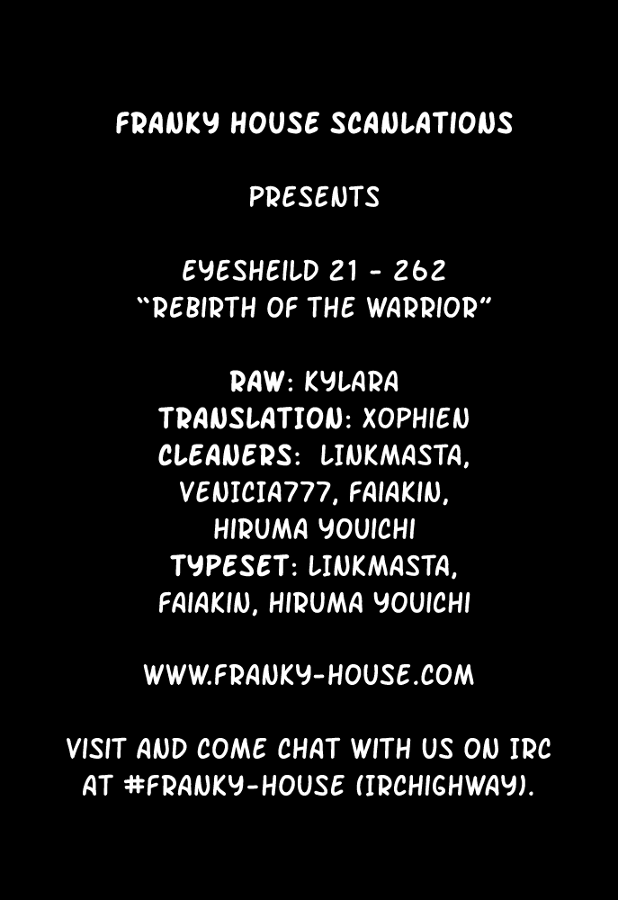 Read Eyeshield 21 ENGLISH Manga Online