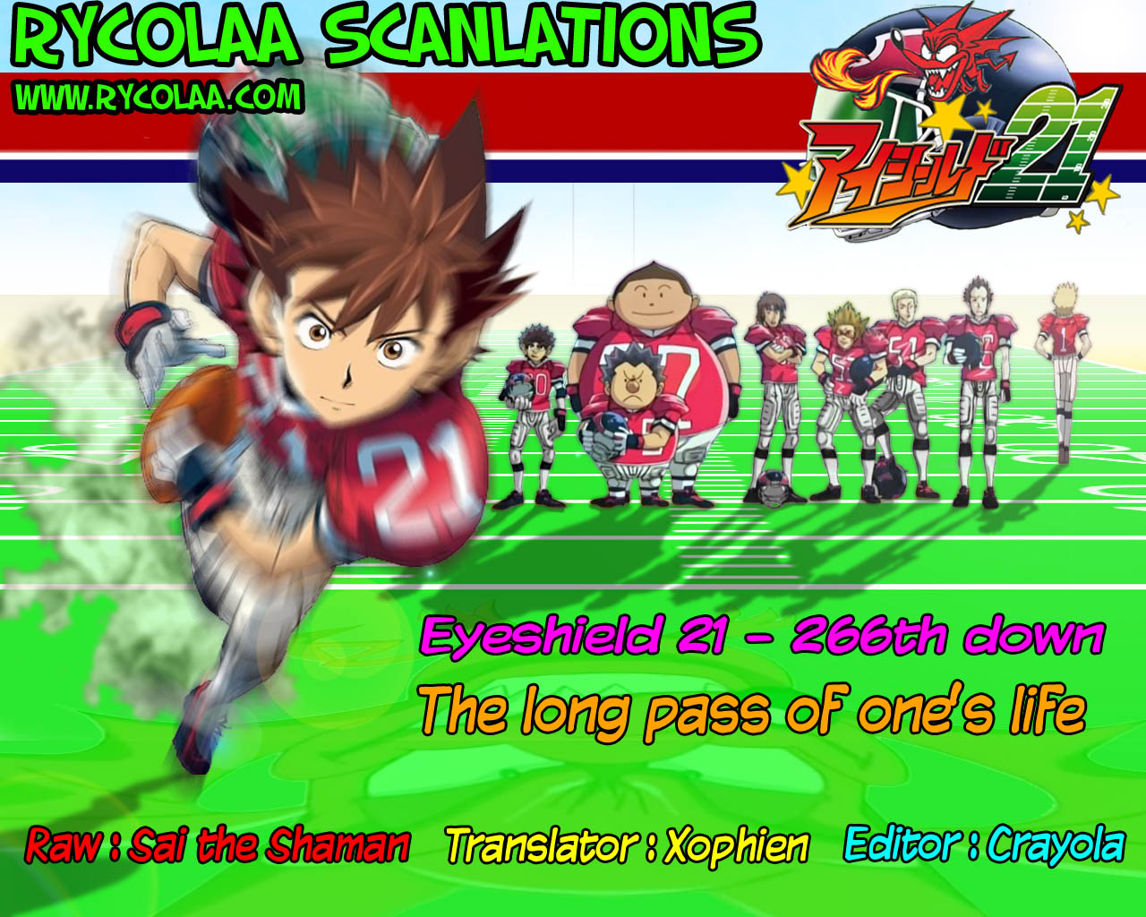 Read Eyeshield 21 ENGLISH Manga Online