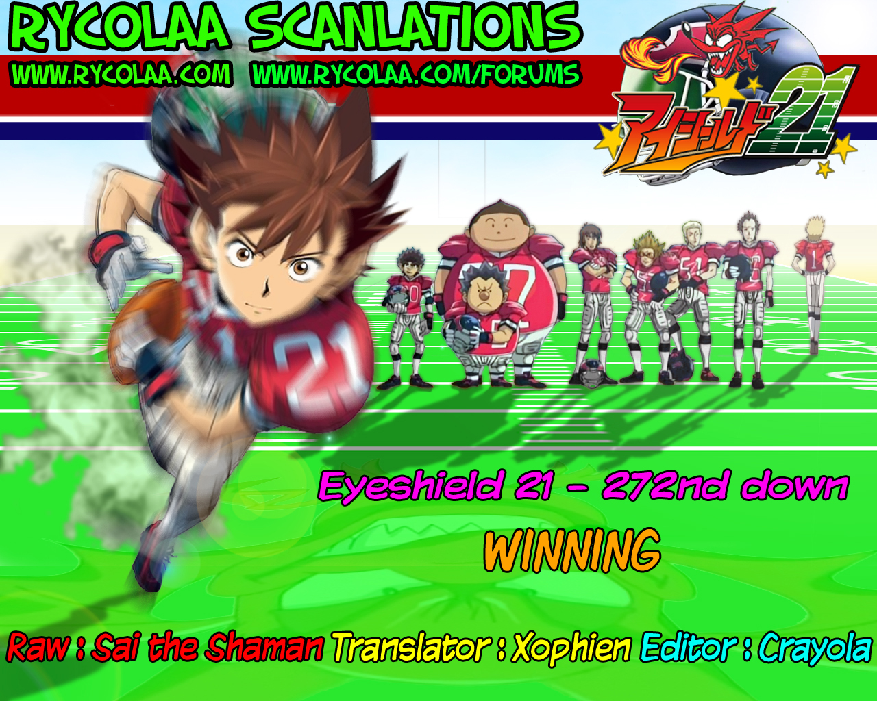Read Eyeshield 21 ENGLISH Manga Online