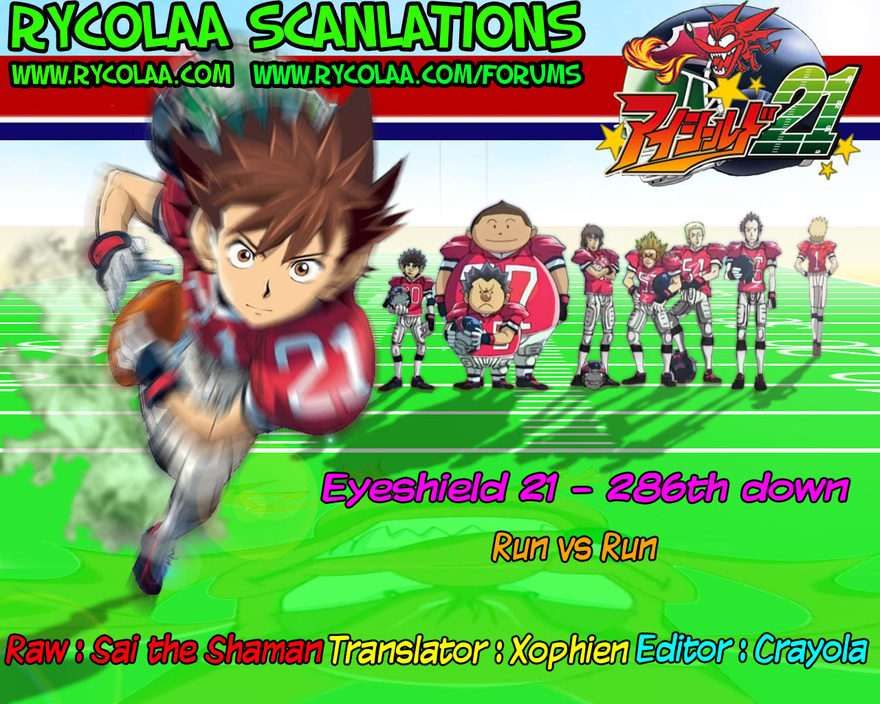 Read Eyeshield 21 ENGLISH Manga Online