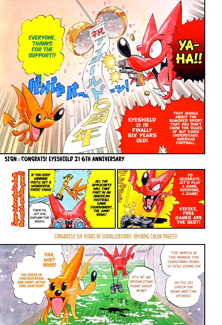 Read Eyeshield 21 ENGLISH Manga Online