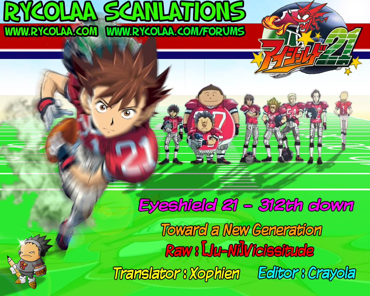 Read Eyeshield 21 ENGLISH Manga Online
