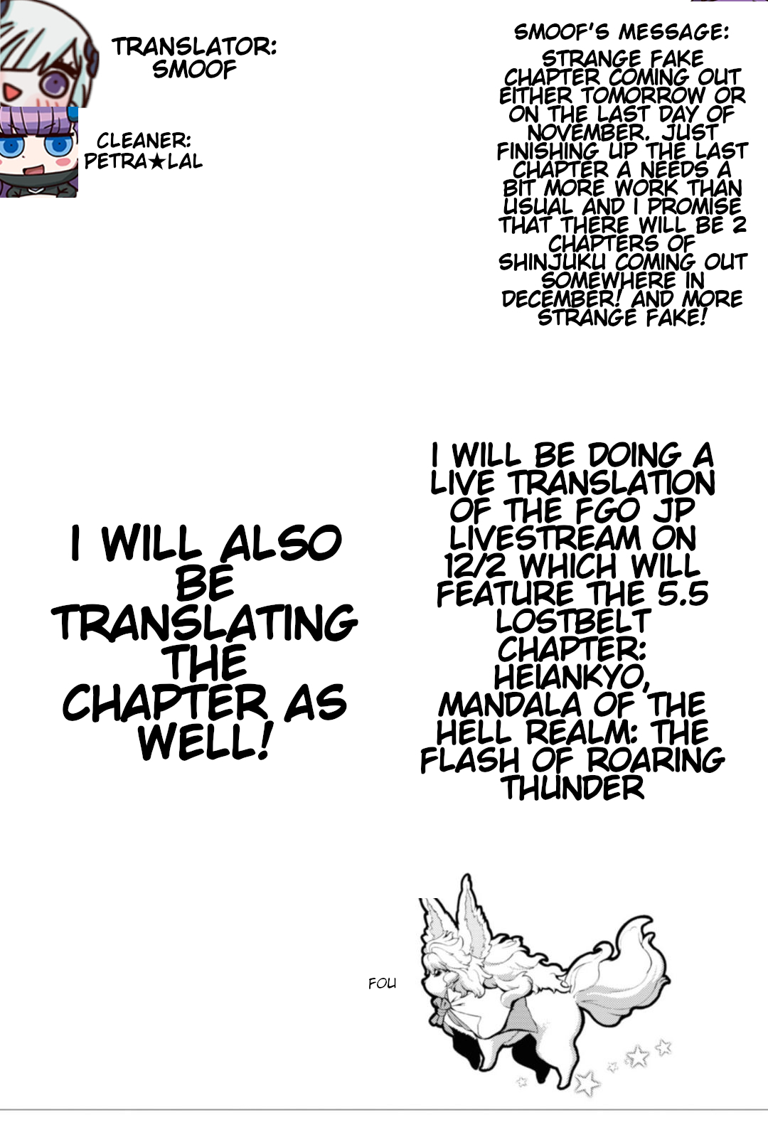 Read Fate Strange Fake ENGLISH Manga Online