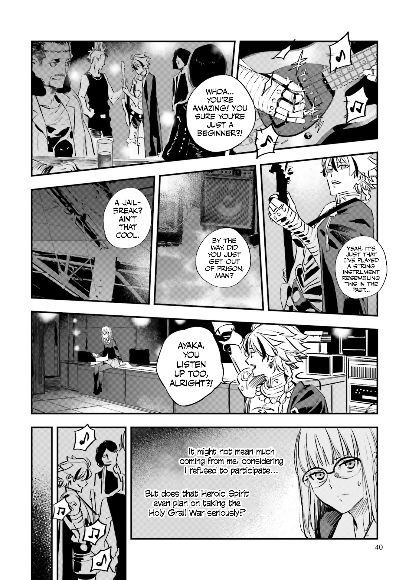 Read Fate Strange Fake ENGLISH Manga Online