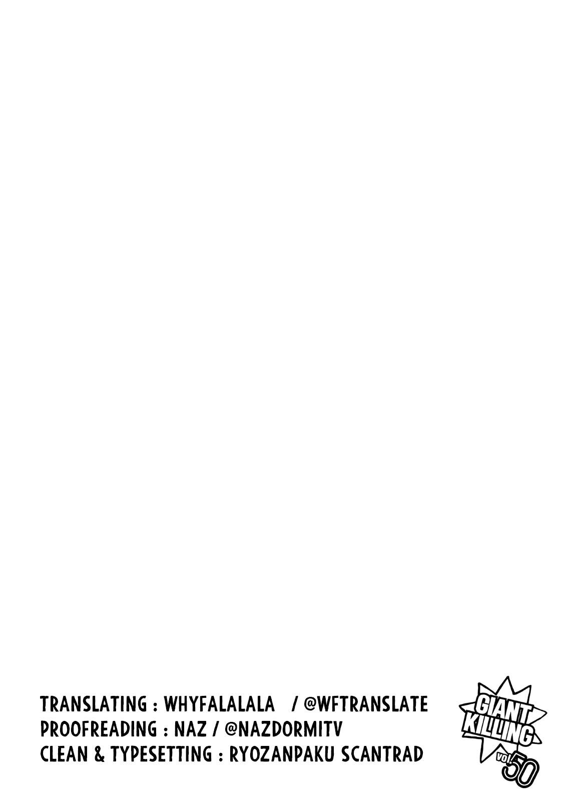 Read Giant Killing ENGLISH Manga Online