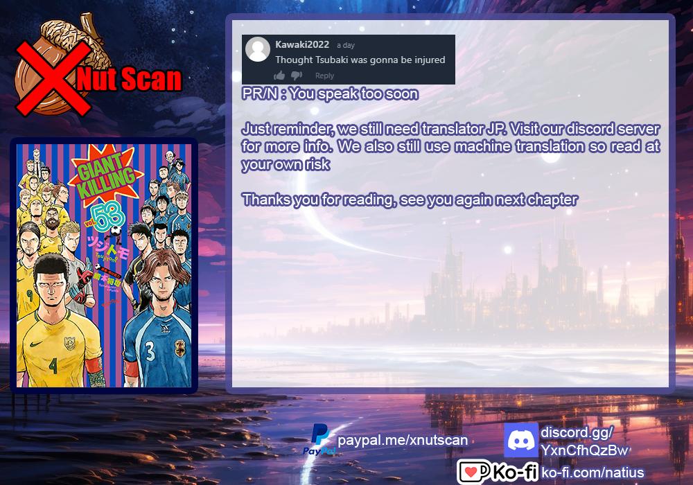 Read Giant Killing ENGLISH Manga Online