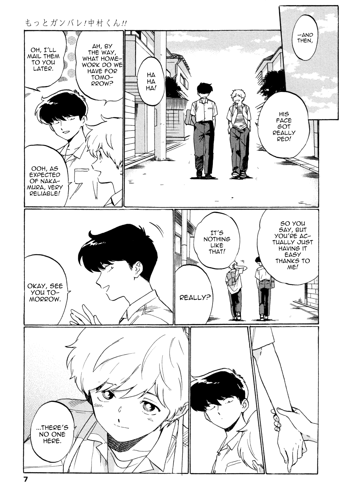 Read Go for It Again, Nakamura! ENGLISH Manga Online
