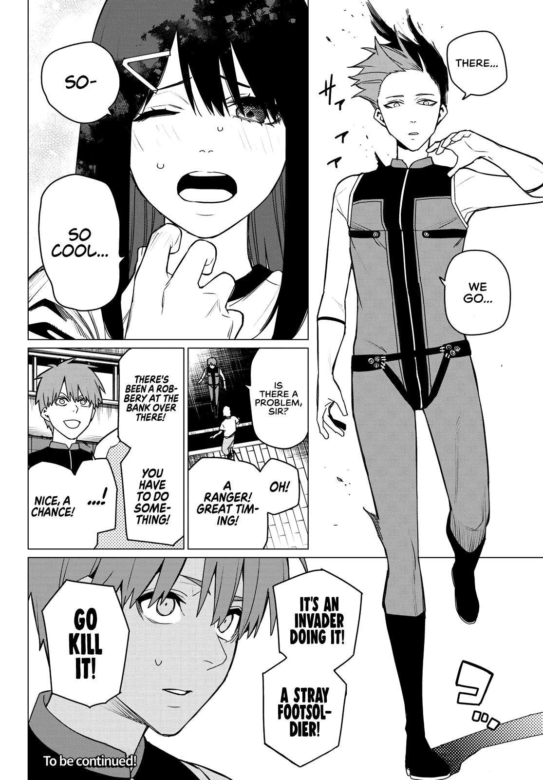 Read Go! Go! Loser Ranger! ENGLISH Manga Online