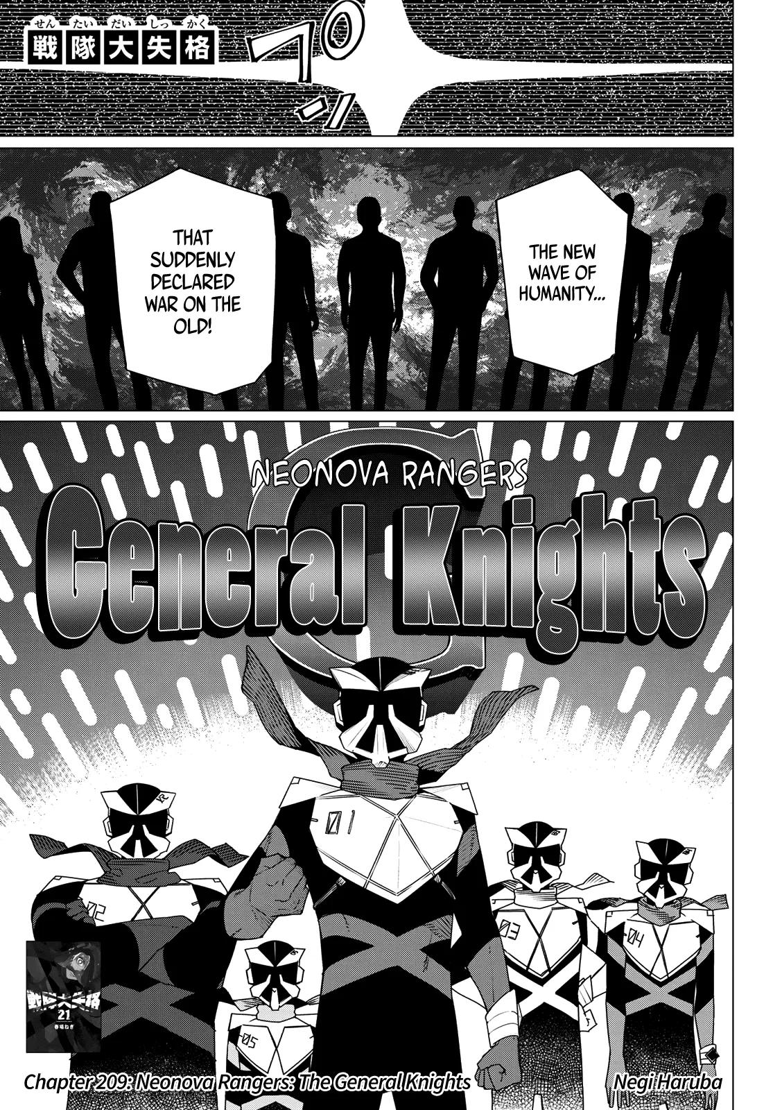 Read Go! Go! Loser Ranger! ENGLISH Manga Online