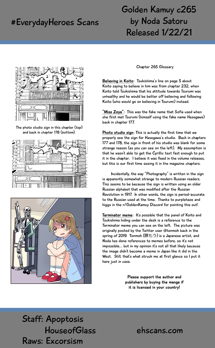 Read Golden Kamuy ENGLISH Manga Online