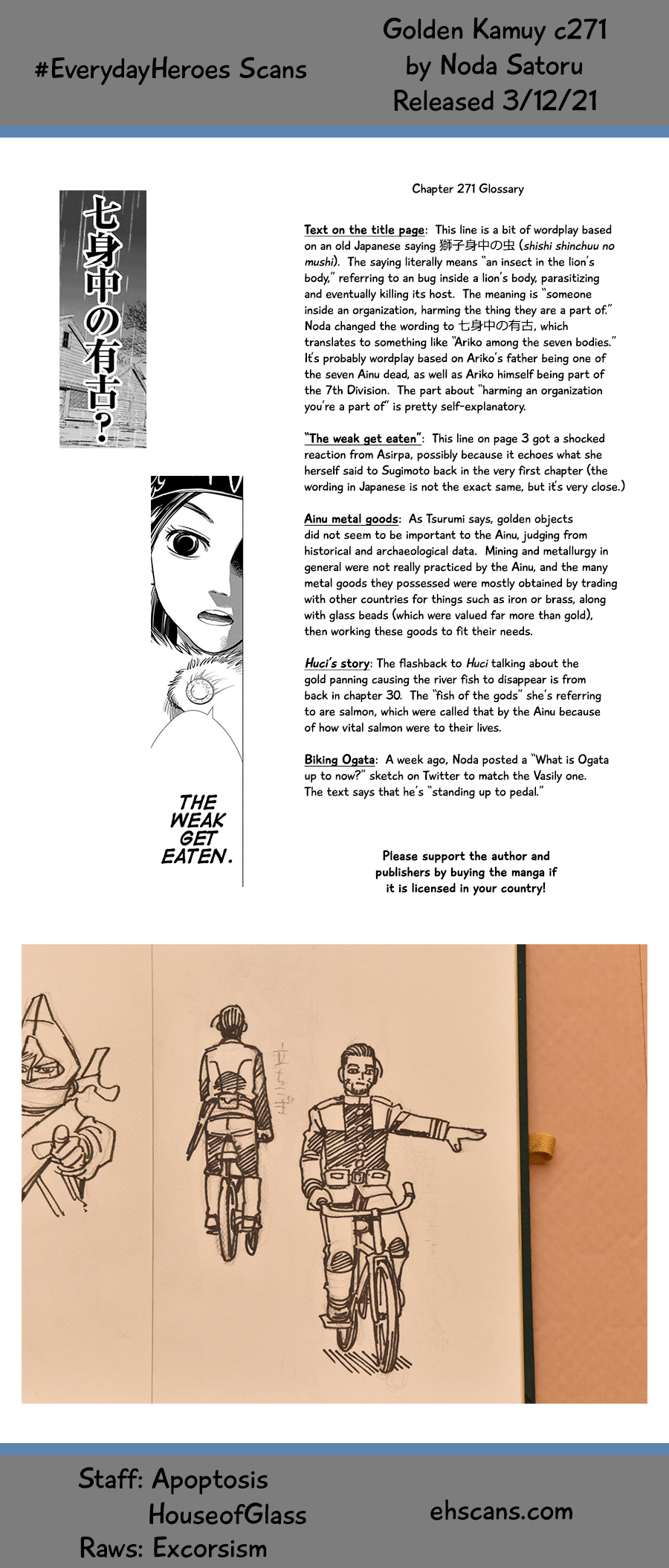 Read Golden Kamuy ENGLISH Manga Online