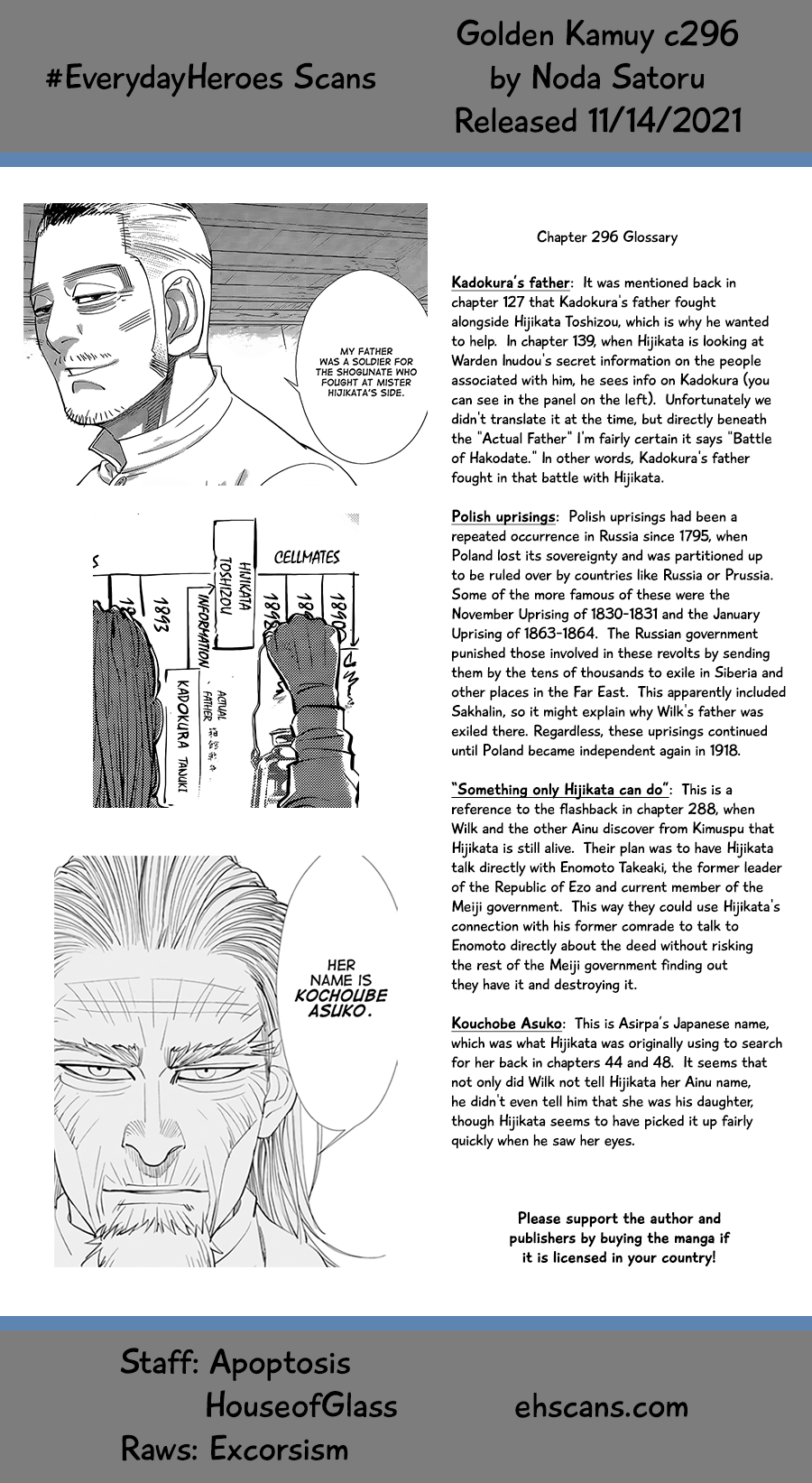 Read Golden Kamuy ENGLISH Manga Online