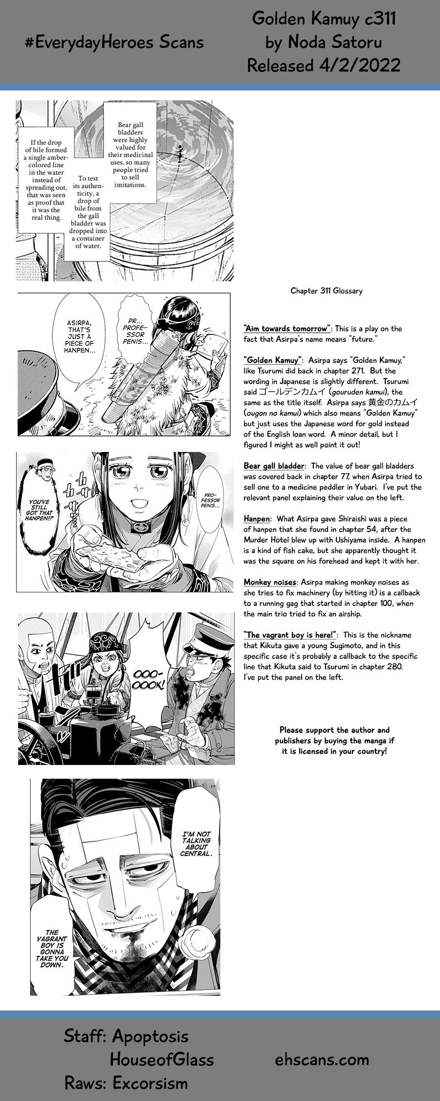 Read Golden Kamuy ENGLISH Manga Online
