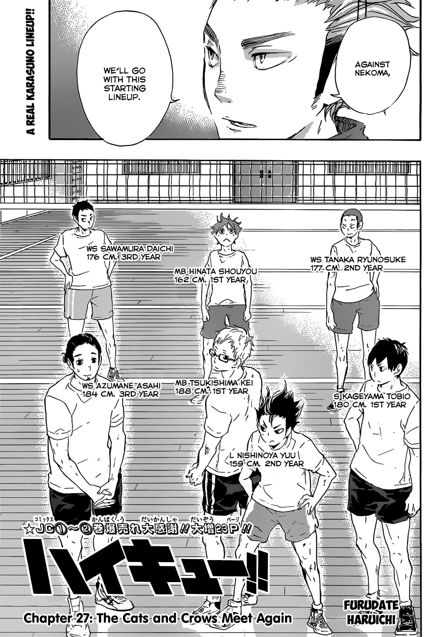 Read Haikyu!! ENGLISH Manga Online